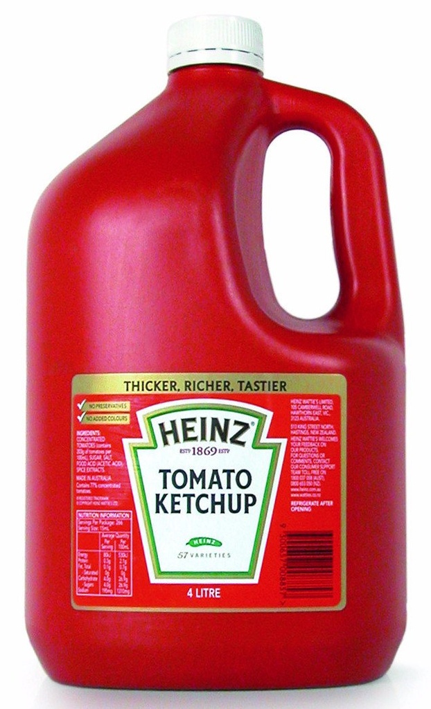 TOMATO KETCHUP 4LT