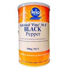 FINE KIBBLED CRACKED PEPPER 1KG