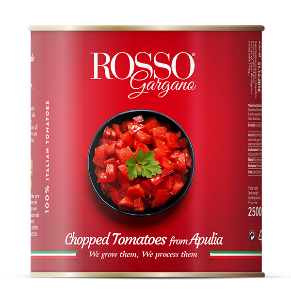 ROSSO GARGANO CHOPPED TOMATOES 2500G