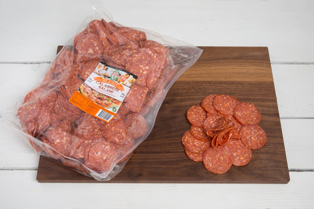 BERTOCCHI SLICED CALABRESE SALAMI (HOT) 2KG