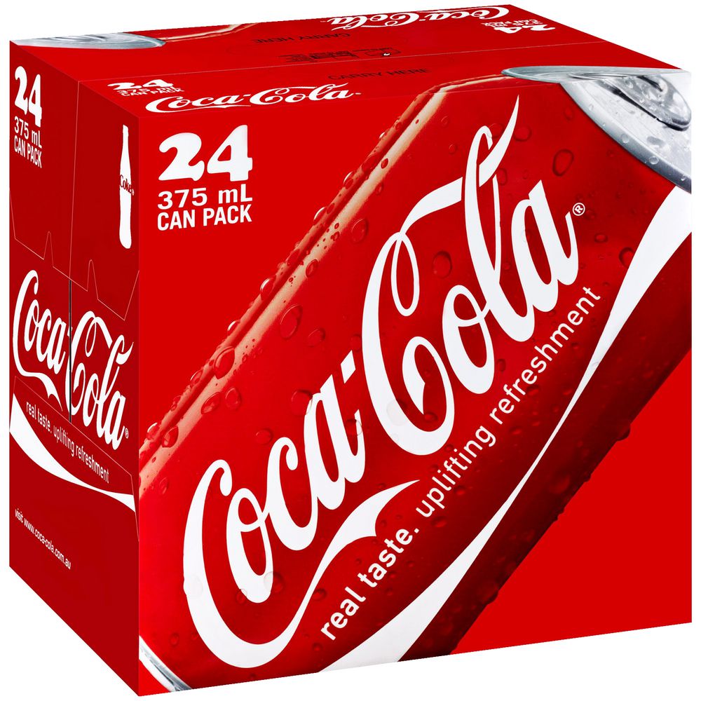 COCA COLA 375ML X 24