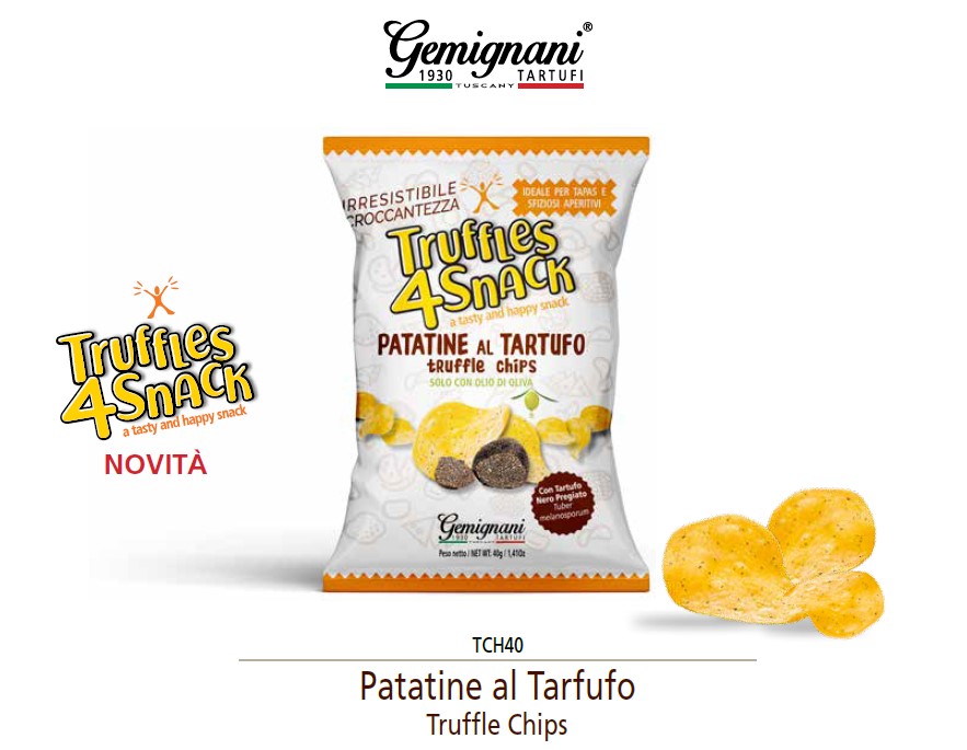 TRUFFLE POTATO CHIPS 30 x 40G