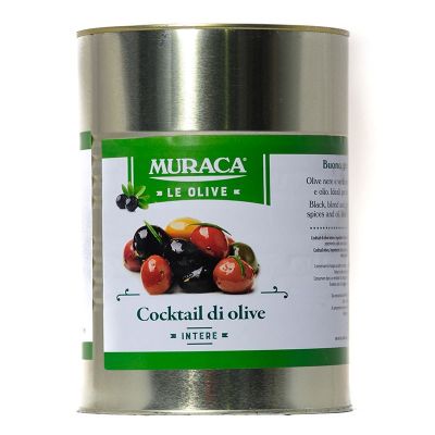 Muraca Olives Whole Cocktail 4.25kg