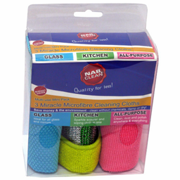 [MICROFIBRE3PACK] MICROFIBRE CLOTH X 3