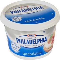 [PHILADELPHIA/LT] LIGHT CREAM CHEESE 1KG