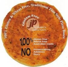 [PIZZABASE-GF-12] JULIAN'S GLUTEN FREE BASES 12&quot; X 15