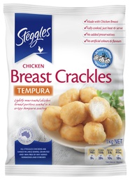 [STEGGLES-54292] TEMPURA CHICKEN BREAST CRACKLES 1KG