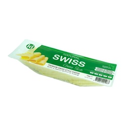 [CHEESE/SWISS] SWISS CHEESE SLICES 1KG