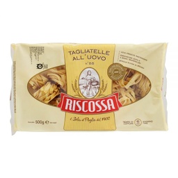 [RISCOSSA/188] TAGLIATELLE UOVO (EGG) PASTA 12 x 500G