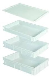 [GI-CASS604008] PLASTIC DOUGH BOX 60 X 40 X 7CM